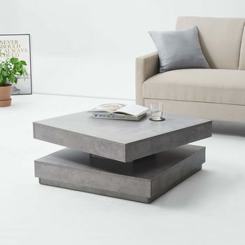 Nordic rotating coffee table